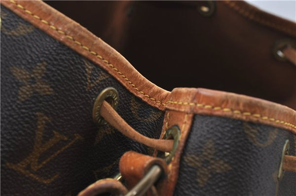Authentic Louis Vuitton Monogram Noe Shoulder Bag M42224 LV J1649