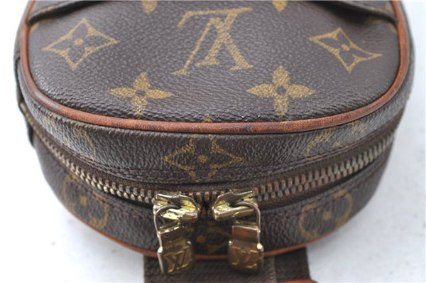 Authentic Louis Vuitton Monogram Pochette Gange Waist bag M51870 LV J1657