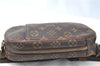 Authentic Louis Vuitton Monogram Pochette Gange Waist bag M51870 LV J1657