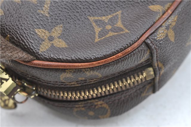 Authentic Louis Vuitton Monogram Pochette Gange Waist bag M51870 LV J1657