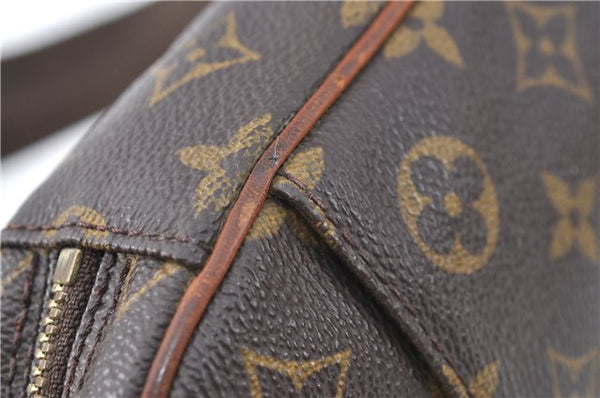 Authentic Louis Vuitton Monogram Pochette Gange Waist bag M51870 LV J1657