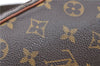 Authentic Louis Vuitton Monogram Pochette Gange Waist bag M51870 LV J1657