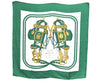 Authentic HERMES Carre 90 Scarf "BRIDES de GALA" Silk Green J1658