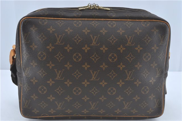 Auth Louis Vuitton Monogram Reporter GM Shoulder Cross Body Bag M45252 LV J1659