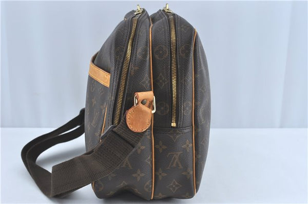 Auth Louis Vuitton Monogram Reporter GM Shoulder Cross Body Bag M45252 LV J1659