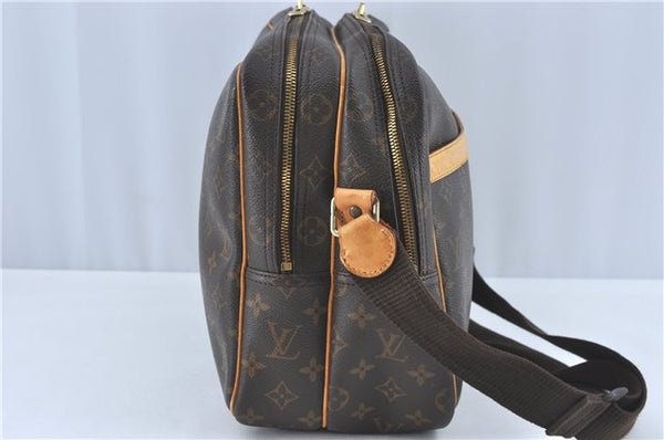 Auth Louis Vuitton Monogram Reporter GM Shoulder Cross Body Bag M45252 LV J1659