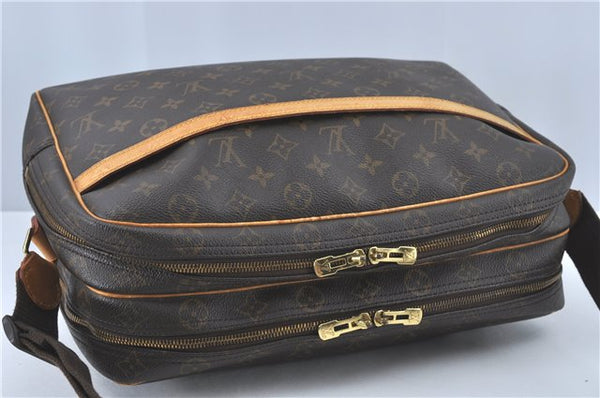 Auth Louis Vuitton Monogram Reporter GM Shoulder Cross Body Bag M45252 LV J1659