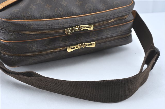 Auth Louis Vuitton Monogram Reporter GM Shoulder Cross Body Bag M45252 LV J1659