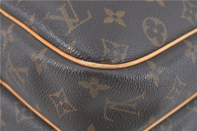 Auth Louis Vuitton Monogram Reporter GM Shoulder Cross Body Bag M45252 LV J1659