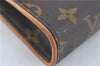 Auth Louis Vuitton Monogram Pochette Florentine Pouch Waist Bag M51855 LV J1665