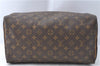 Authentic Louis Vuitton Monogram Speedy 35 Hand Boston Bag M41524 LV J1668