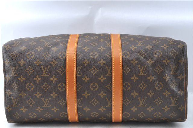 Authentic Louis Vuitton Monogram Keepall 45 Travel Boston Bag M41428 LV J1675