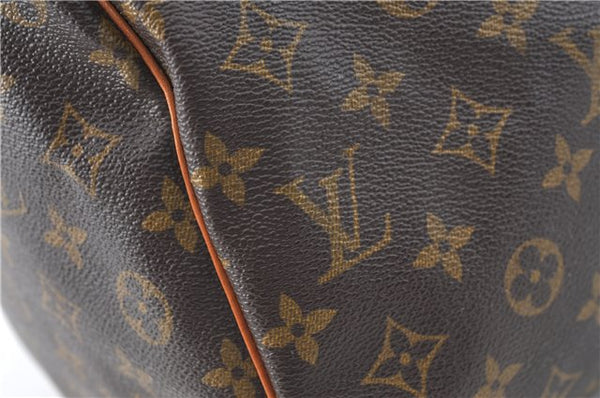 Authentic Louis Vuitton Monogram Keepall 45 Travel Boston Bag M41428 LV J1675