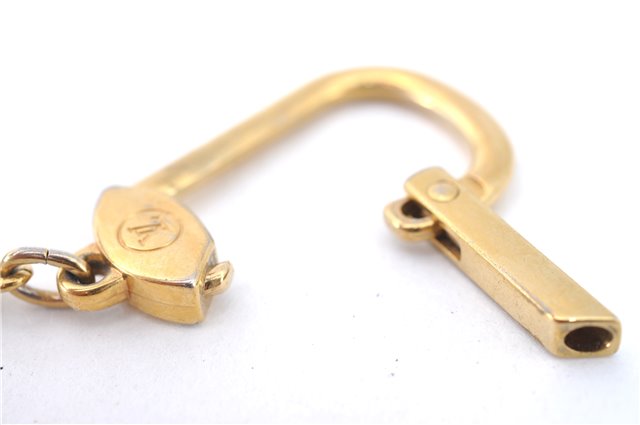 Authentic Louis Vuitton Damier Azur Pochette Cles Coin Case N62659 LV J1677