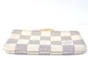 Authentic Louis Vuitton Damier Azur Pochette Cles Coin Case N62659 LV J1677