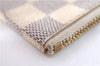 Authentic Louis Vuitton Damier Azur Pochette Cles Coin Case N62659 LV J1677