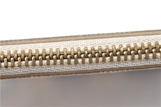 Authentic Louis Vuitton Damier Azur Pochette Cles Coin Case N62659 LV J1677