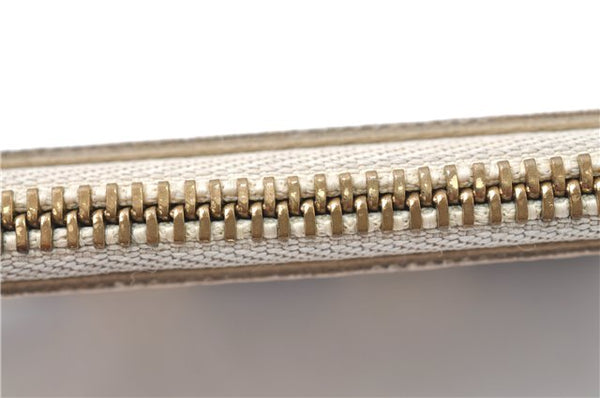 Authentic Louis Vuitton Damier Azur Pochette Cles Coin Case N62659 LV J1677