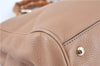 Authenic GUCCI Bamboo Shopper Medium 2Way Shoulder Hand Bag Leather Beige J1686