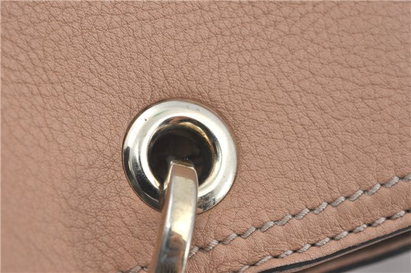 Authenic GUCCI Bamboo Shopper Medium 2Way Shoulder Hand Bag Leather Beige J1686