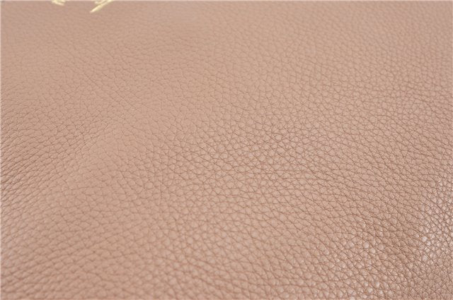 Authenic GUCCI Bamboo Shopper Medium 2Way Shoulder Hand Bag Leather Beige J1686