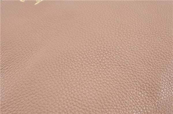 Authenic GUCCI Bamboo Shopper Medium 2Way Shoulder Hand Bag Leather Beige J1686