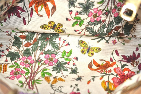 Authenic GUCCI Bamboo Shopper Medium 2Way Shoulder Hand Bag Leather Beige J1686