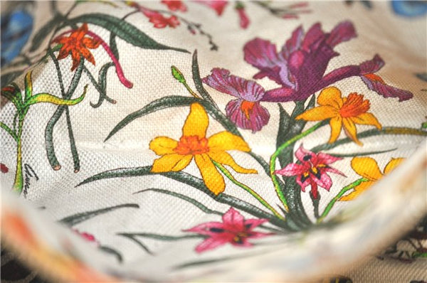 Authenic GUCCI Bamboo Shopper Medium 2Way Shoulder Hand Bag Leather Beige J1686