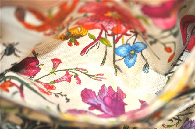 Authenic GUCCI Bamboo Shopper Medium 2Way Shoulder Hand Bag Leather Beige J1686