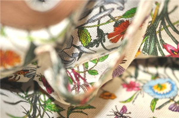 Authenic GUCCI Bamboo Shopper Medium 2Way Shoulder Hand Bag Leather Beige J1686