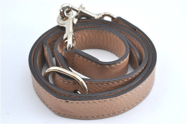 Authenic GUCCI Bamboo Shopper Medium 2Way Shoulder Hand Bag Leather Beige J1686