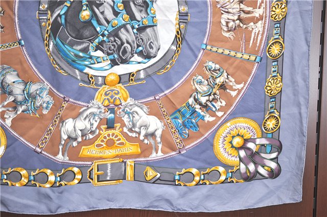 Authentic HERMES Carre 90 Scarf 