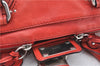 Authentic Chloe Paddington Leather Hand Bag Purse Red J1702