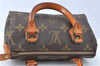 Authentic Louis Vuitton Monogram Mini Speedy Hand Bag Old Model LV J1713