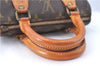 Authentic Louis Vuitton Monogram Mini Speedy Hand Bag Old Model LV J1713