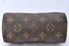 Authentic Louis Vuitton Monogram Mini Speedy Hand Bag Old Model LV J1713