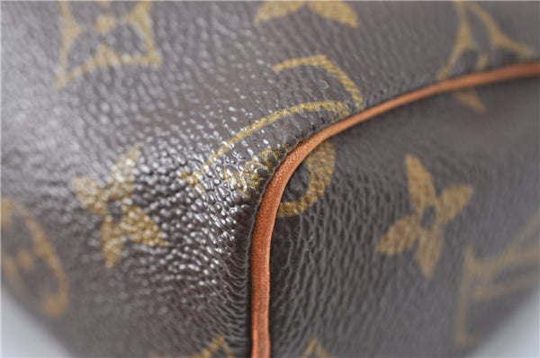 Authentic Louis Vuitton Monogram Mini Speedy Hand Bag Old Model LV J1713