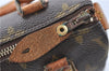 Authentic Louis Vuitton Monogram Mini Speedy Hand Bag Old Model LV J1713