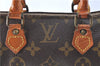 Authentic Louis Vuitton Monogram Mini Speedy Hand Bag Old Model LV J1713