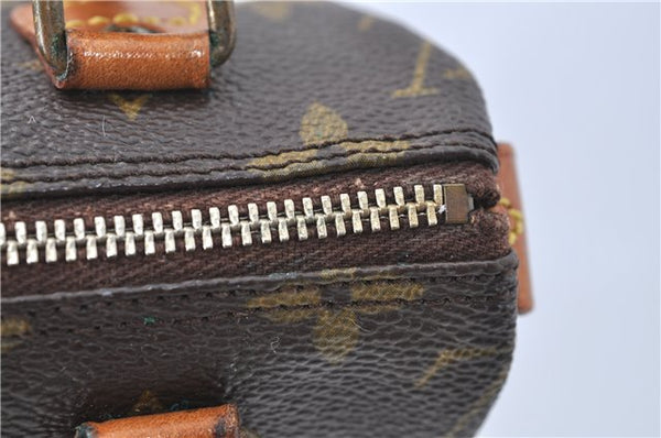 Authentic Louis Vuitton Monogram Mini Speedy Hand Bag Old Model LV J1713