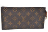 Authentic Louis Vuitton Monogram Pouch For Bucket GM LV J1715