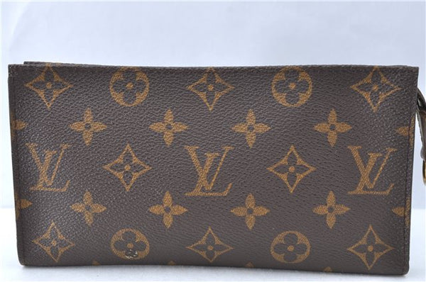 Authentic Louis Vuitton Monogram Pouch For Bucket GM LV J1715