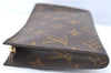 Authentic Louis Vuitton Monogram Pouch For Bucket GM LV J1715
