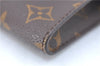 Authentic Louis Vuitton Monogram Pouch For Bucket GM LV J1715