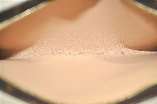 Authentic Louis Vuitton Monogram Pouch For Bucket GM LV J1715