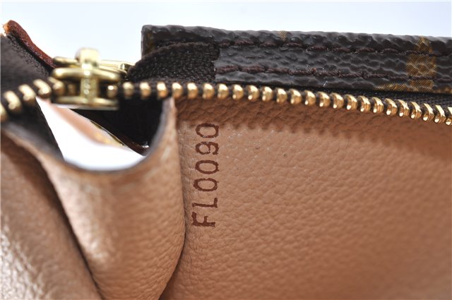 Authentic Louis Vuitton Monogram Pouch For Bucket GM LV J1715