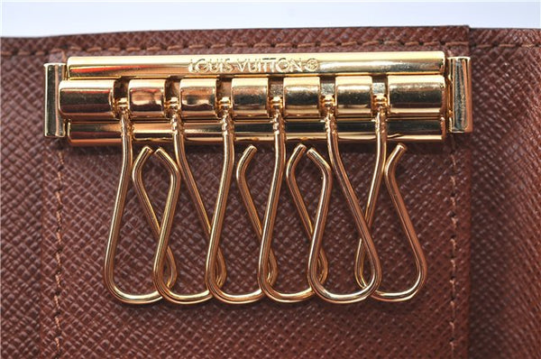 Auth Louis Vuitton Monogram Multicles 6 Six Hooks Key Case M62630 LV Box J1717