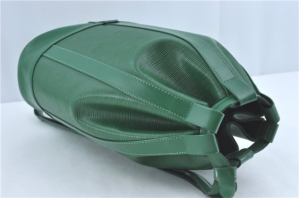 Authentic Louis Vuitton Epi Randonnee PM Shoulder Bag Green M52354 LV J1721