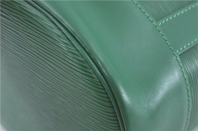 Authentic Louis Vuitton Epi Randonnee PM Shoulder Bag Green M52354 LV J1721