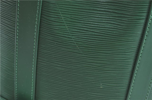 Authentic Louis Vuitton Epi Randonnee PM Shoulder Bag Green M52354 LV J1721